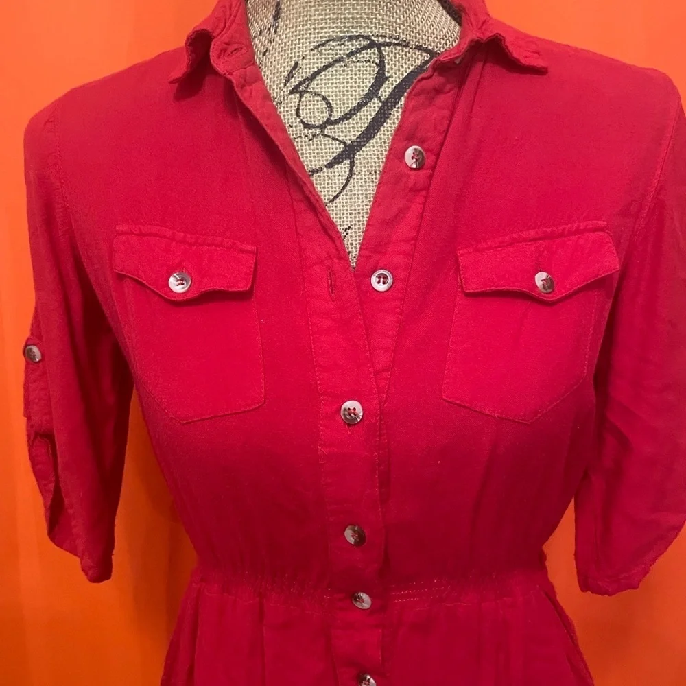 Fun and flirt size small red dress